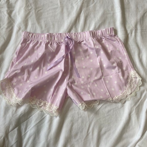 Talulah Colombia PJs Purple Top and Shorts Size M - Picture 6 of 10